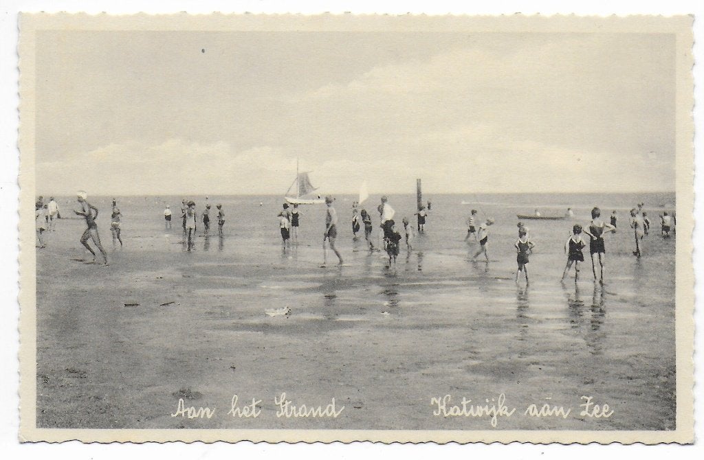 Katwijk aan Zee ongelopen Ansichtkaart (B7608 ), Ophalen of Verzenden, 1960 tot 1980, Ongelopen, Zuid-Holland