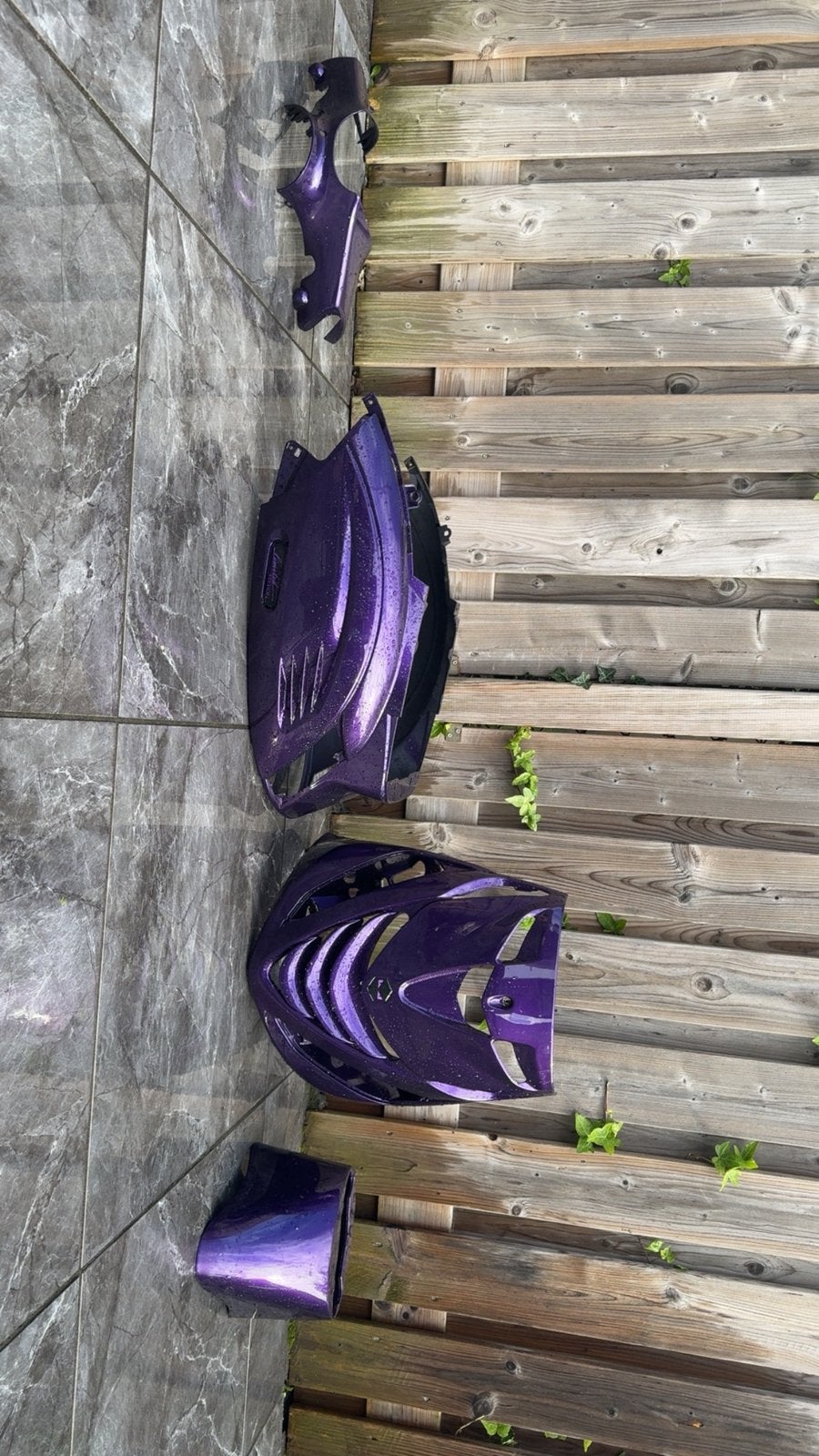 Midnight purple rs1 zip kappenset, Ophalen