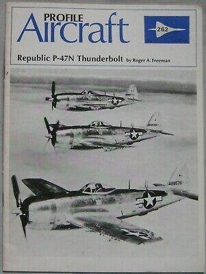 PROFILE PUBLICATIONS AIRCRAFT nr 262 P-47N Thunderbolt, Tweede Wereldoorlog, Ophalen of Verzenden, Zo goed als nieuw, Luchtmacht