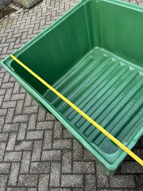krat Kunststof stapelbakken vloeistof dicht, Weidegang