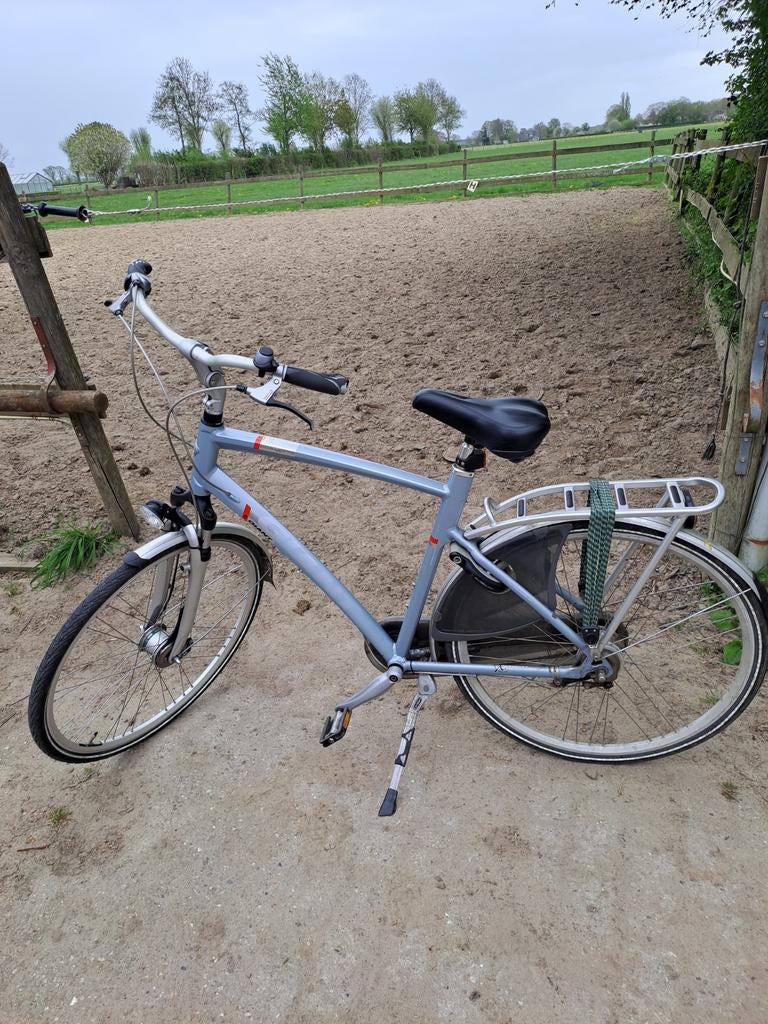 Giant fiets - Comfortabel en betrouwbaar, Velgrem, Versnellingen, 53 tot 56 cm, Gebruikt