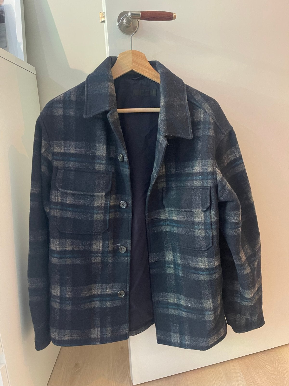 Uniqlo jacket - Maat XS, Ophalen, Zo goed als nieuw, Overige maten, Blauw