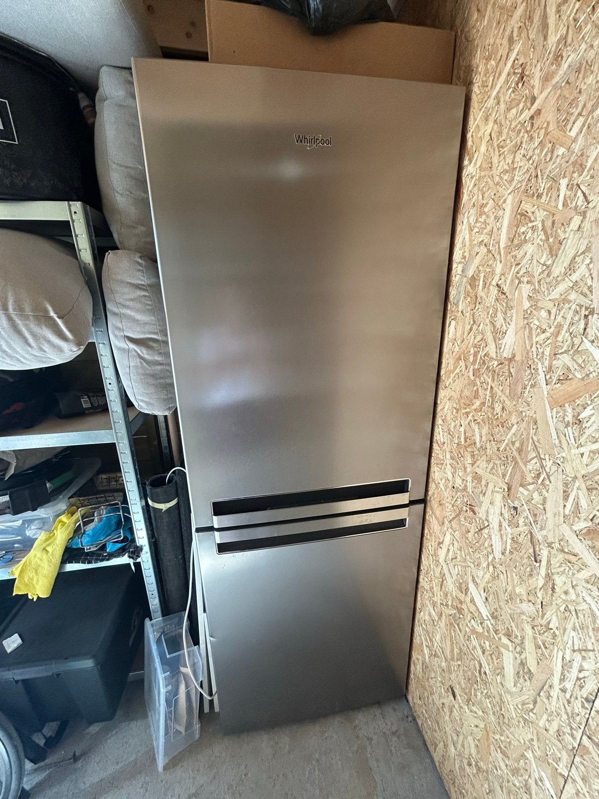 Whirlpool  Koel-vriescombinatie A++ No Frost, Ophalen, Gebruikt, 200 liter of meer, 60 cm of meer