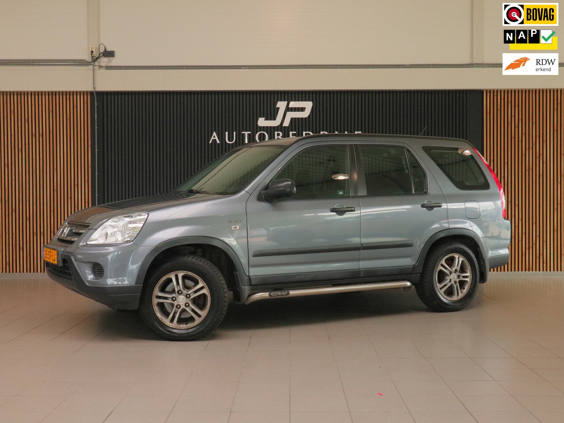 Honda CR-V 2.0i LS AIRCO|LM-VELGEN|AFNEEMBARE TREKHAAK, Auto's, 1473 kg, 1998 cc, Stof, Gebruikt