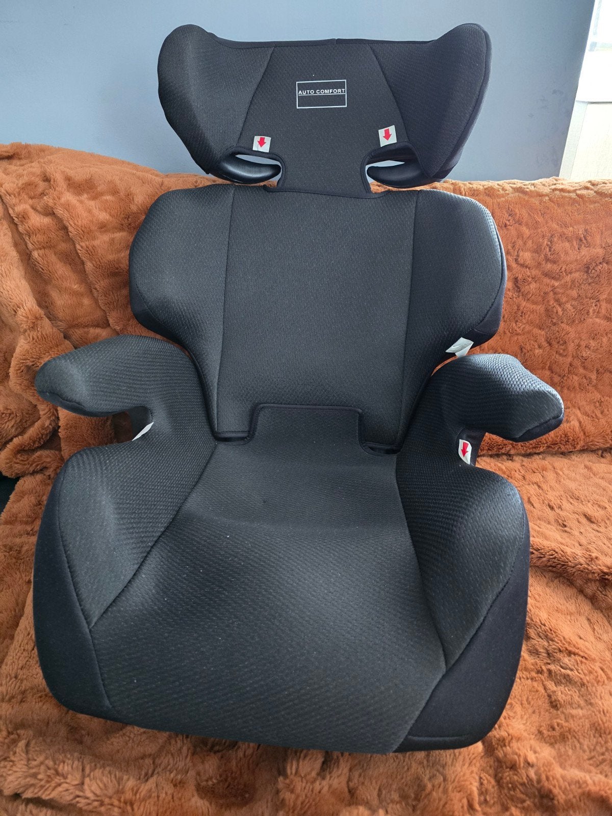 TK ZWARTE BILLY AUTO COMFORT STOEL GR 2/3 ZGAN, Autogordel, Zijbescherming, Zo goed als nieuw, Ophalen
