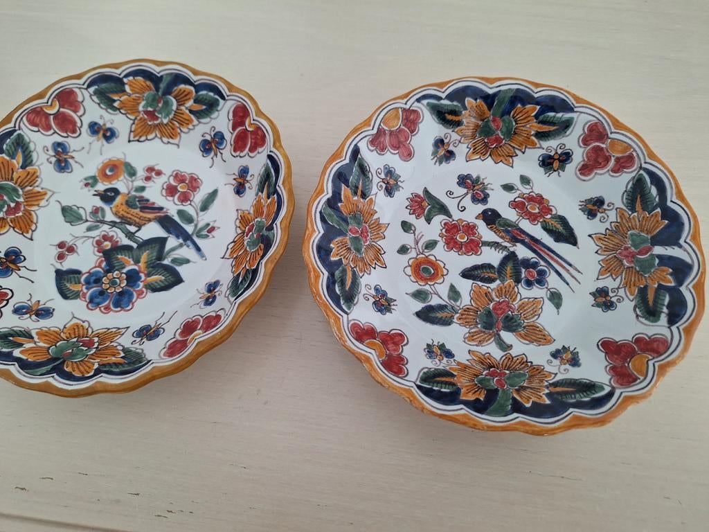 Twee wandbordjes, Ophalen of Verzenden
