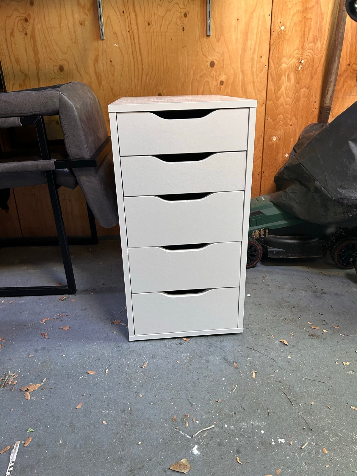 Ladekast met 5 lades - Ideaal voor kantoor of hobbykamer, Ophalen, Kunststof, Gebruikt, 5 laden of meer