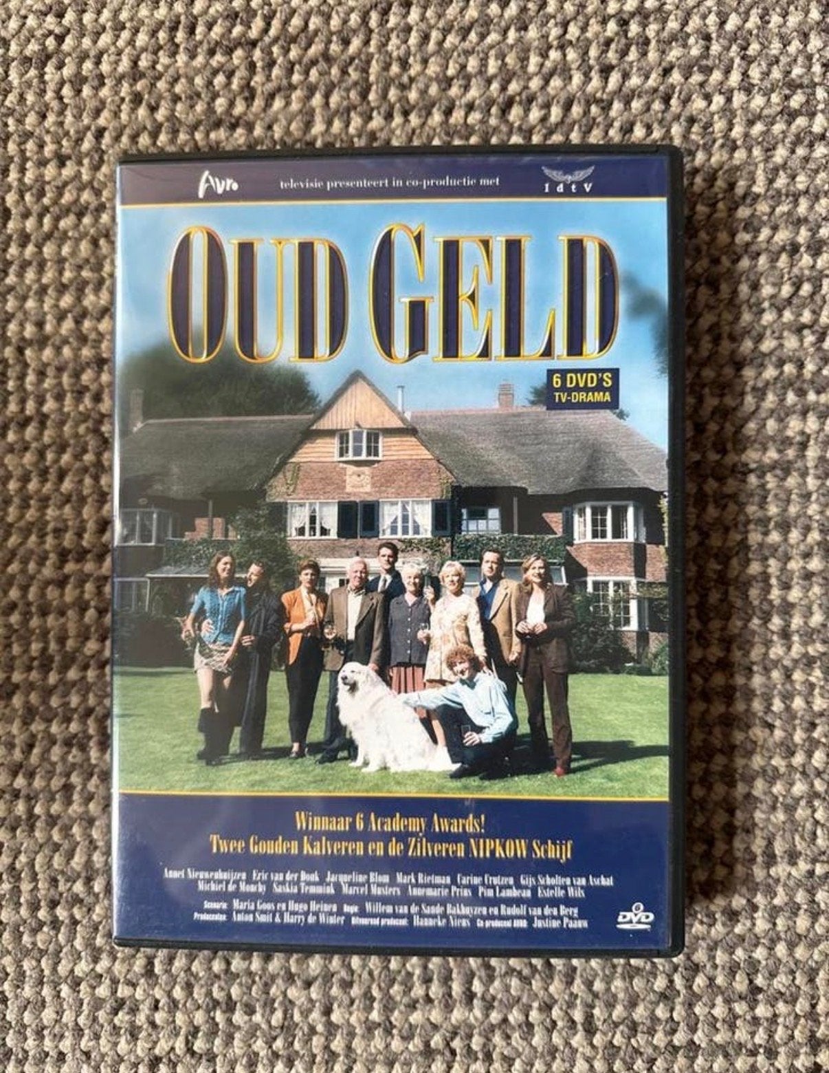 Oud Geld - Complete TV-Drama Serie (6 DVD's), Nederlands, Drama, Zo goed als nieuw, Vanaf 12 jaar