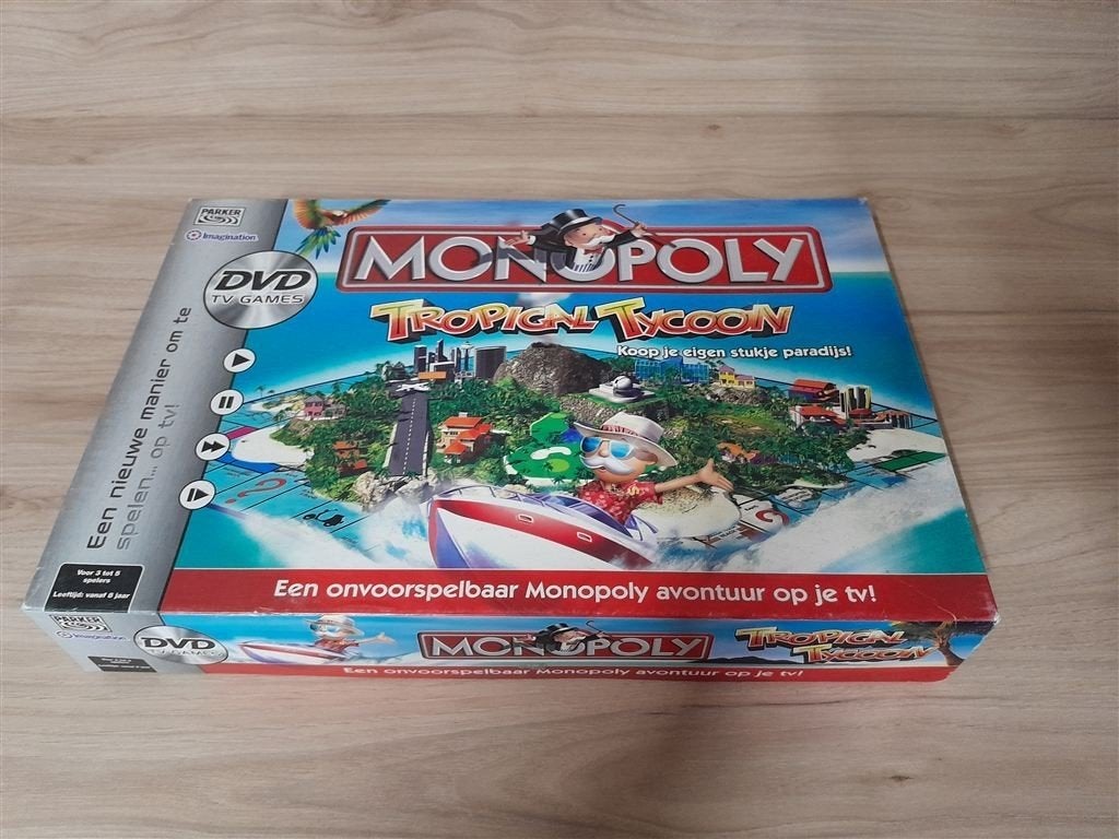 monopoly tropical tycoon dvd [s1173], Verzenden, Zo goed als nieuw