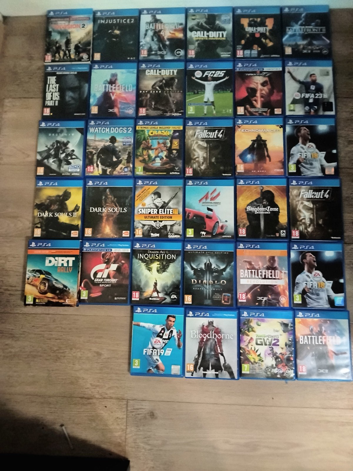 Diverse PlayStation 4 games, Shooter, 1 speler, Ophalen of Verzenden, Zo goed als nieuw