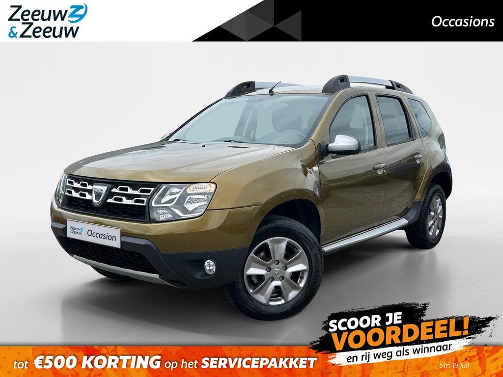 Dacia Duster 1.2 TCe 4x2 Lauréate |Trekhaak| lage Kmst| Air, Auto's, Dacia, Voorwielaandrijving, Gebruikt, Euro 6, 635 kg