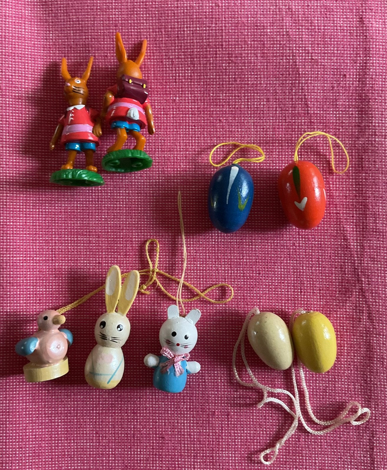 Vintage paas figuurtjes, Diversen, Pasen, Ophalen of Verzenden, Zo goed als nieuw
