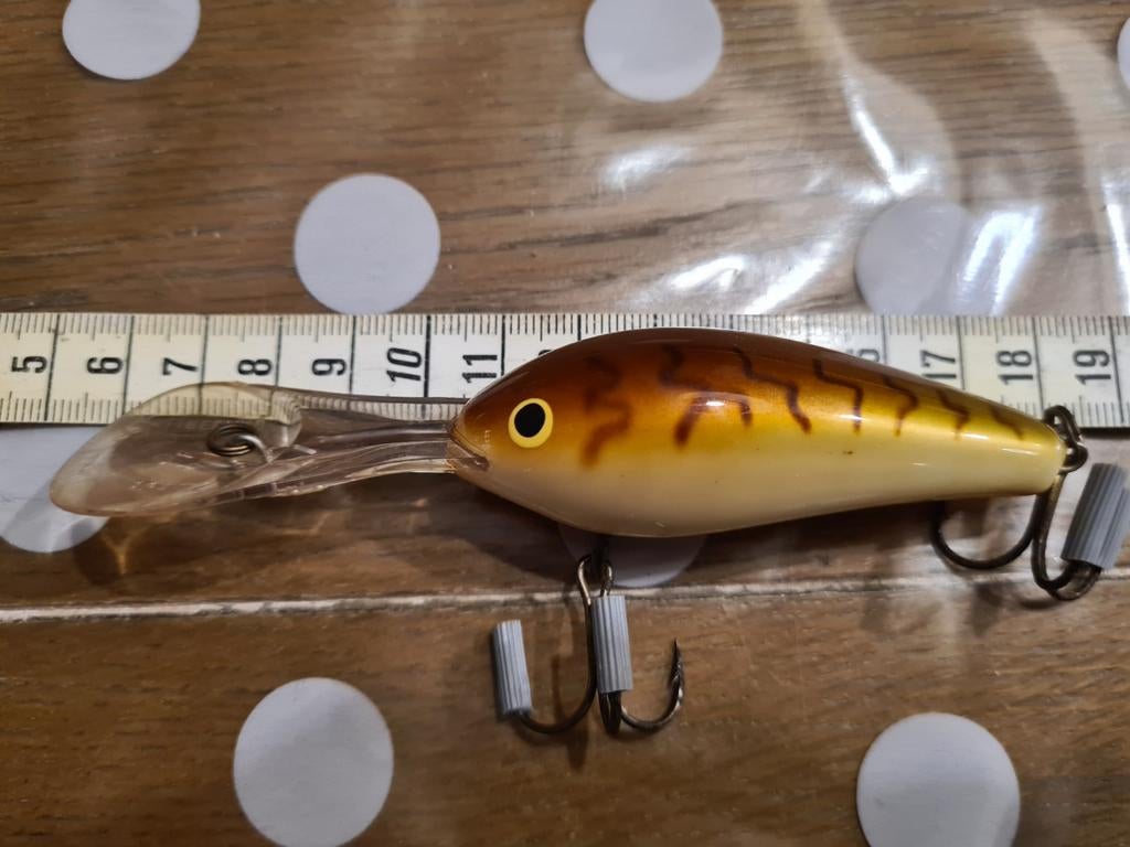 Rapala Down Deep Rattlin Fat Rap 7cm Crawdad, Ophalen of Verzenden, Zo goed als nieuw, Overige typen