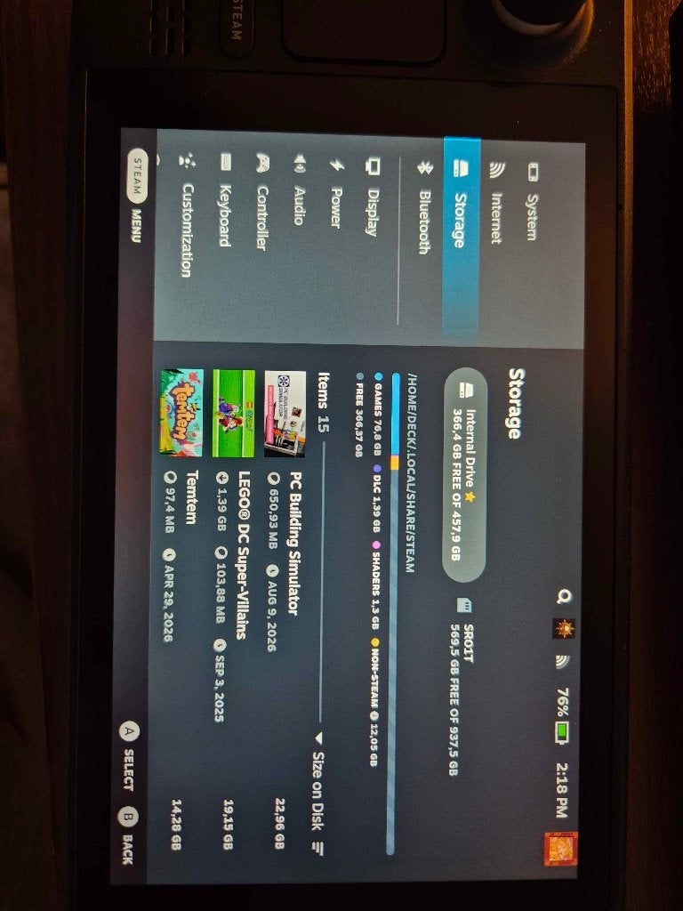 Foto 4 van Steam Deck OLED 512 GB + 1 TB SSD