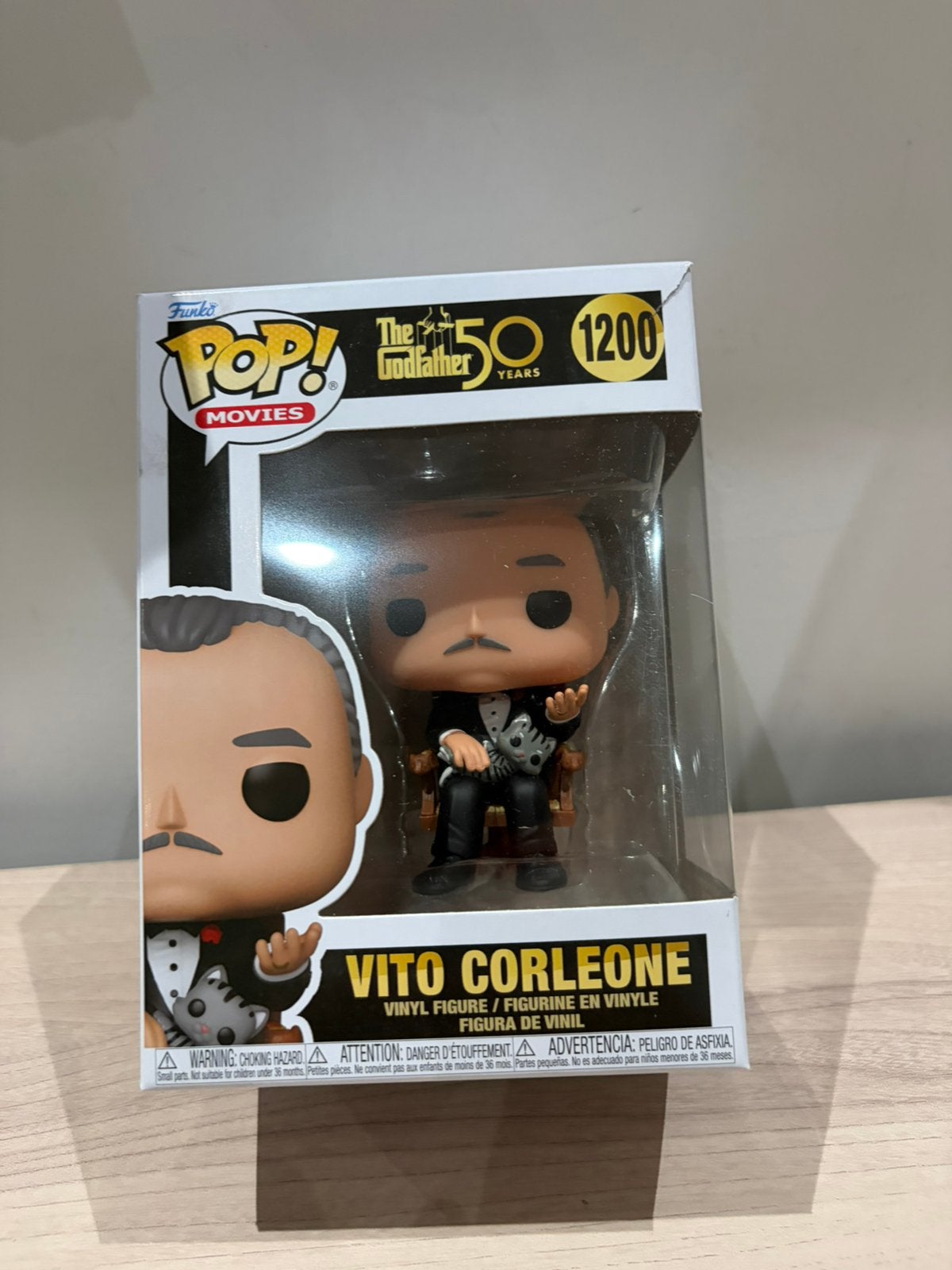 Funko Pop Vito Corleone 1200 The Godfather 50th Anniversary, Ophalen of Verzenden, Funko Europe, Supportemea@funko.com, 4th floor, 1 Queen Caroline St, London W6 9YN, Verenigd Koninkrijk