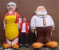 abraham en sarapop te koop voor 200, Ophalen, Gebruikt, Hastelweg, Abraham of Sarah