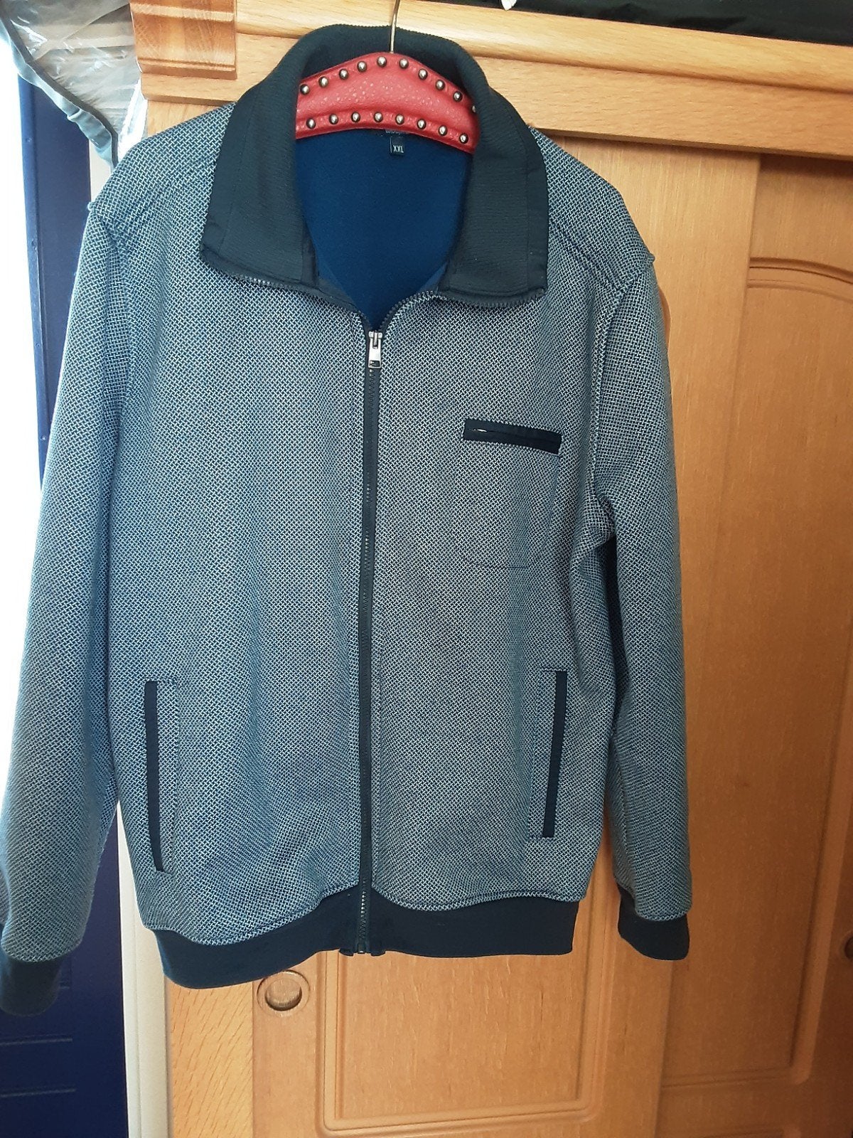 vest, Ophalen of Verzenden, Zo goed als nieuw, Overige maten, Blauw