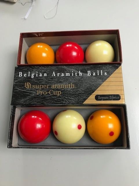 biljartballen, Verzenden, Gebruikt, Keu of Ballen