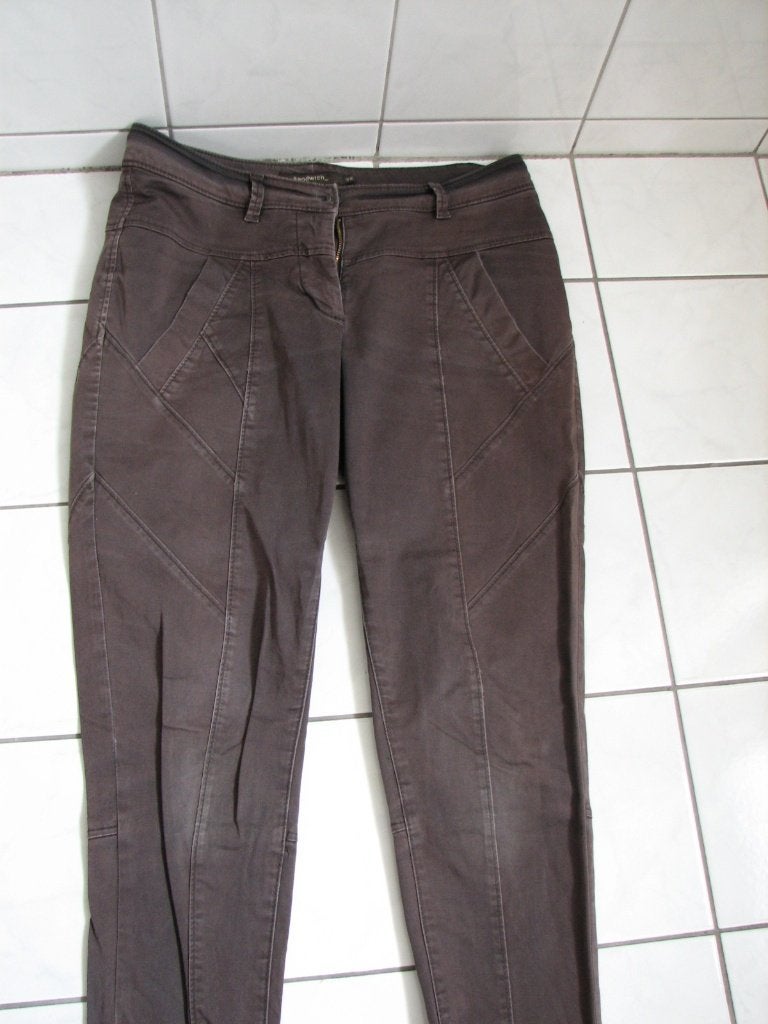 Damesbroek Sandwich maat 38, Maat 38/40 (M), Blauw, Ophalen of Verzenden, Lang