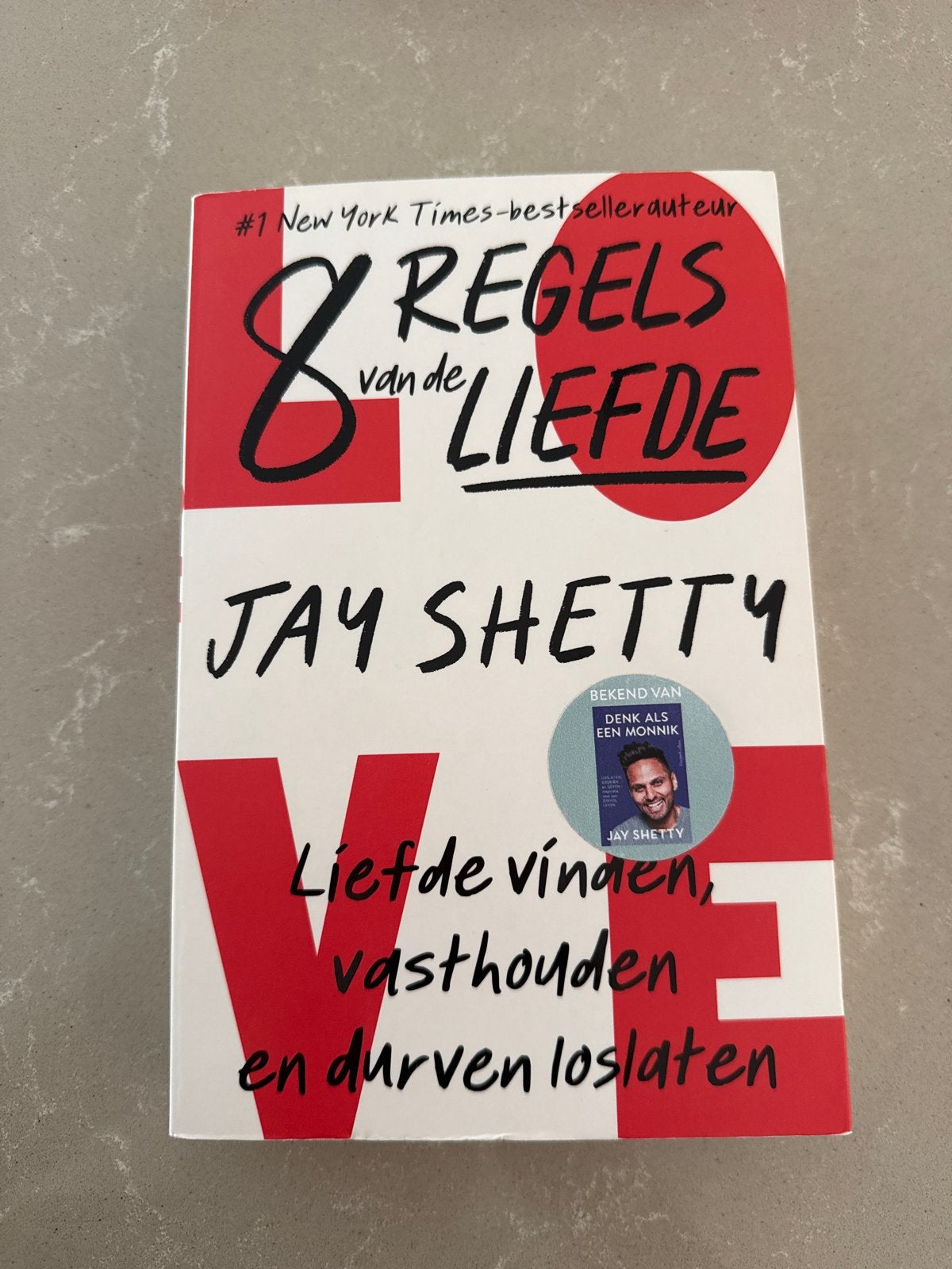 8 Regels van de Liefde - Jay Shetty (Zo goed als nieuw), Boeken, Romans, Zo goed als nieuw, Nederland, Ophalen of Verzenden
