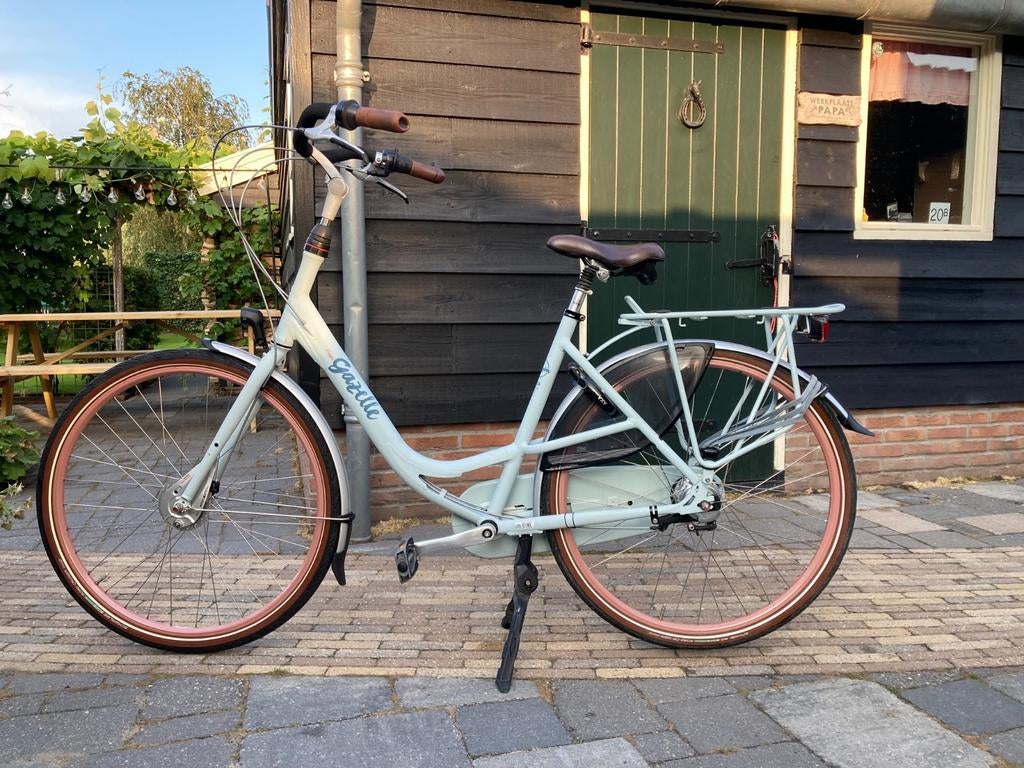 Gazelle Bloom C7 Mamafiets 2020, Ophalen, 50 tot 53 cm, Gazelle, Trommelrem