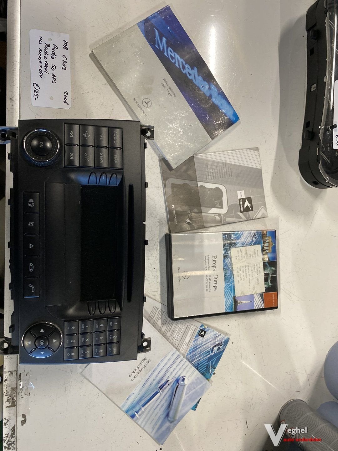 Mercedes C203  sw 2006  Audio 50 APS, Gebruikt, -, -, Ophalen of Verzenden