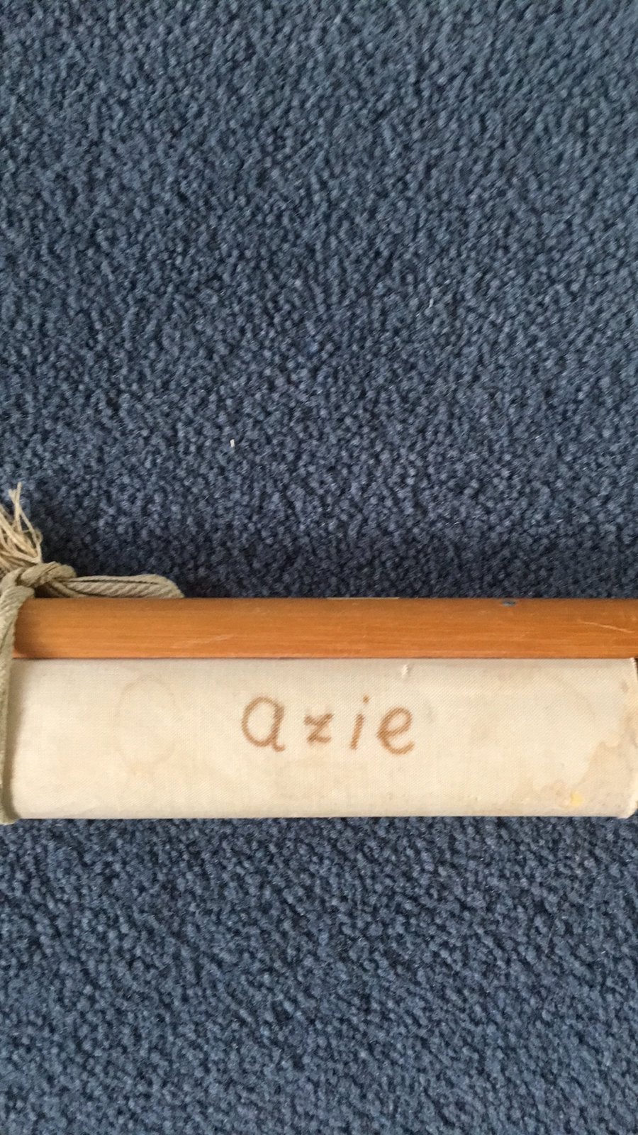 Vintage Schoolkaart Azië - Aardrijkskunde, Antiek en Kunst, Ophalen, Aardrijkskunde