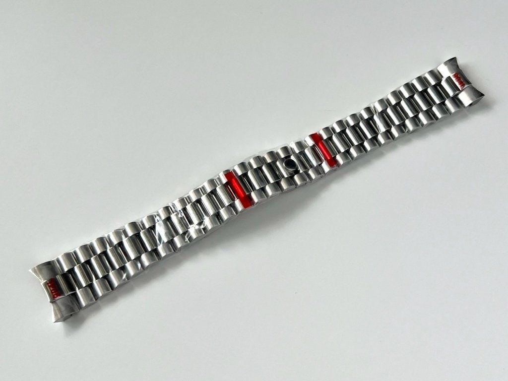 President Bracelet Horlogeband Verborgen Sluiting 20mm NIEUW, Ophalen of Verzenden, Nieuw, Jongen of Meisje