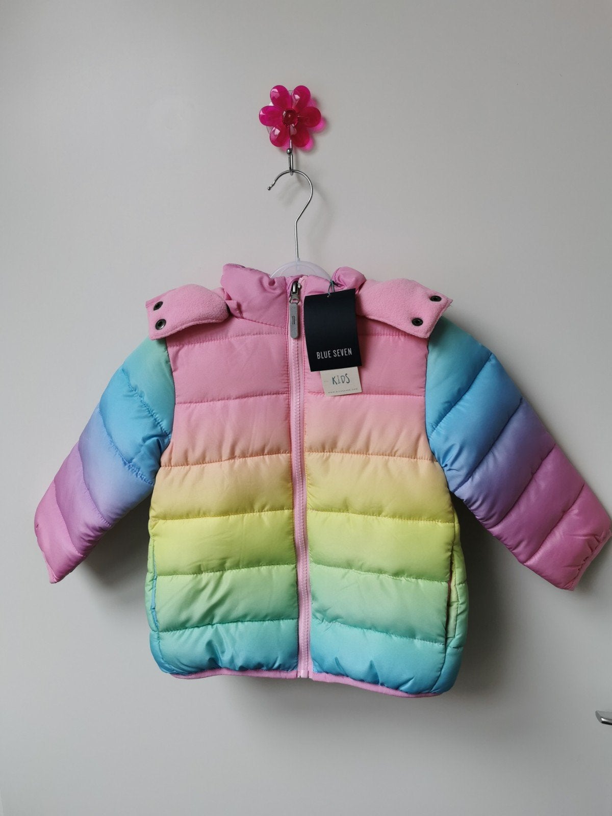 Blue seven winterjas maat 92, Kinderen en Baby's, Kinderkleding | Maat 92, Blue seven, Meisje, Nieuw, Ophalen of Verzenden