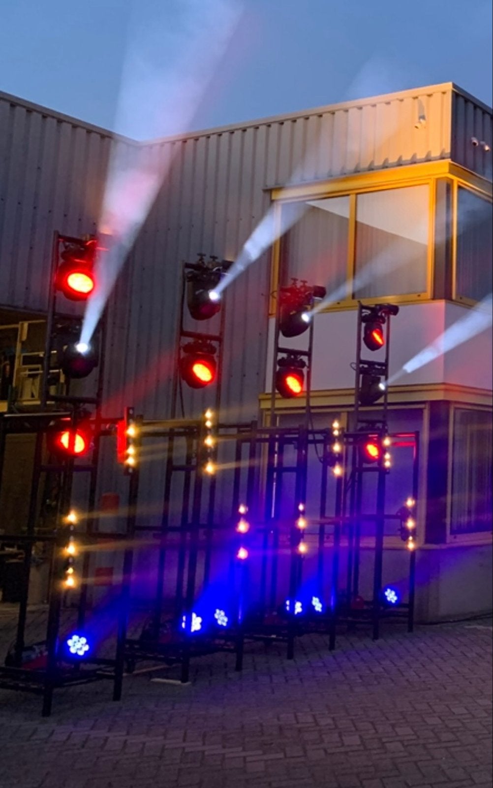 Ballet torens met electro lier, Ophalen, Gebruikt