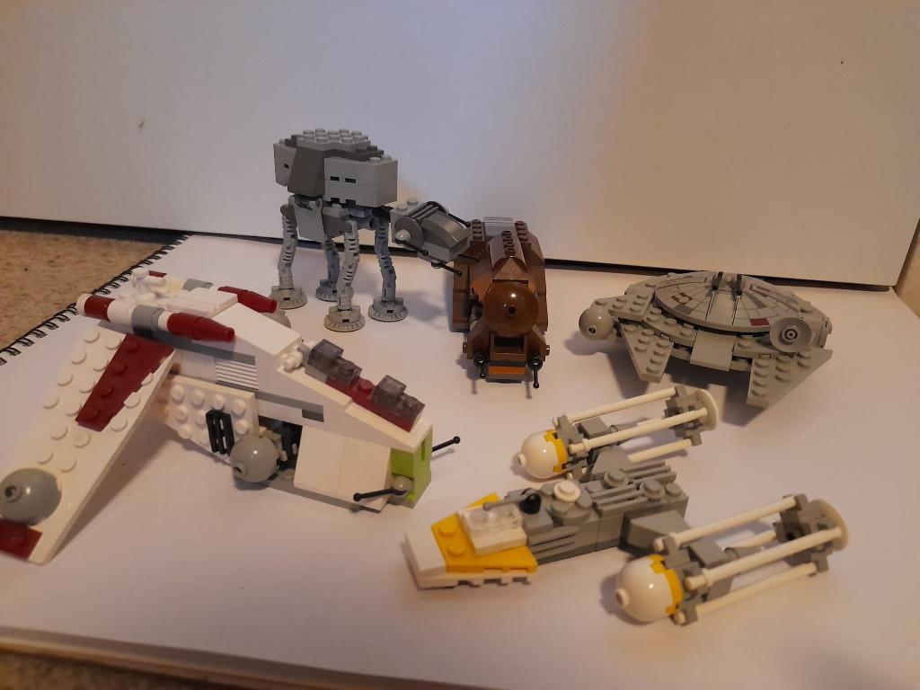 Lego Star Wars Mini Building Set 4488 4489 4490 4491, Gebruikt, Star Wars, Lego, Ophalen of Verzenden