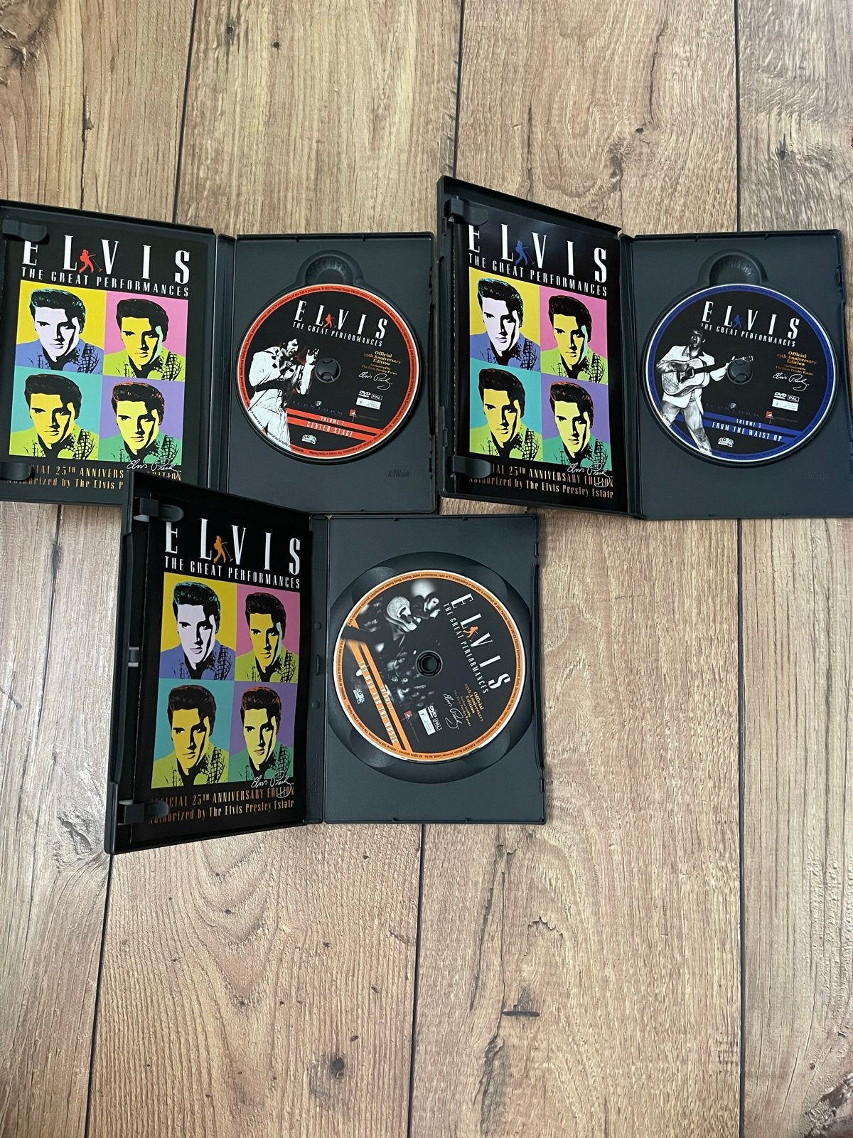 Elvis The Great Performances DVD Boxset (3 volumes), Alle leeftijden, Nederlands, Ophalen of Verzenden, Zo goed als nieuw