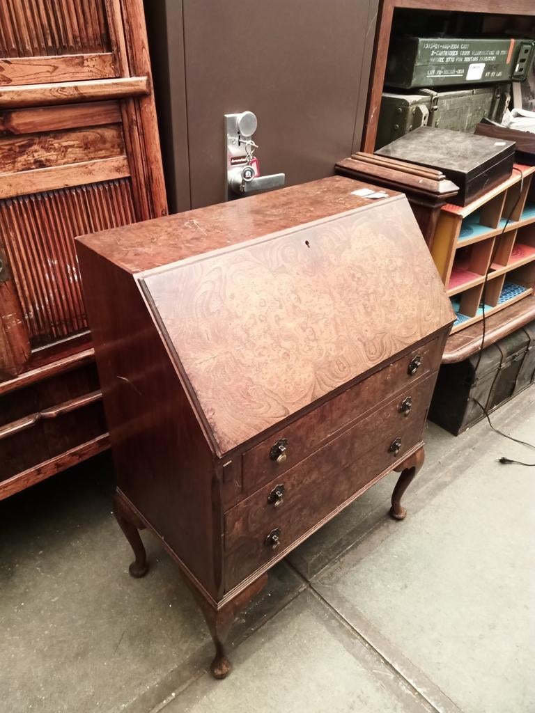 Antieke klepbureau VINTAGE, Huis en Inrichting, Kasten | Secretaires, Gebruikt, G, Ophalen of Verzenden, H