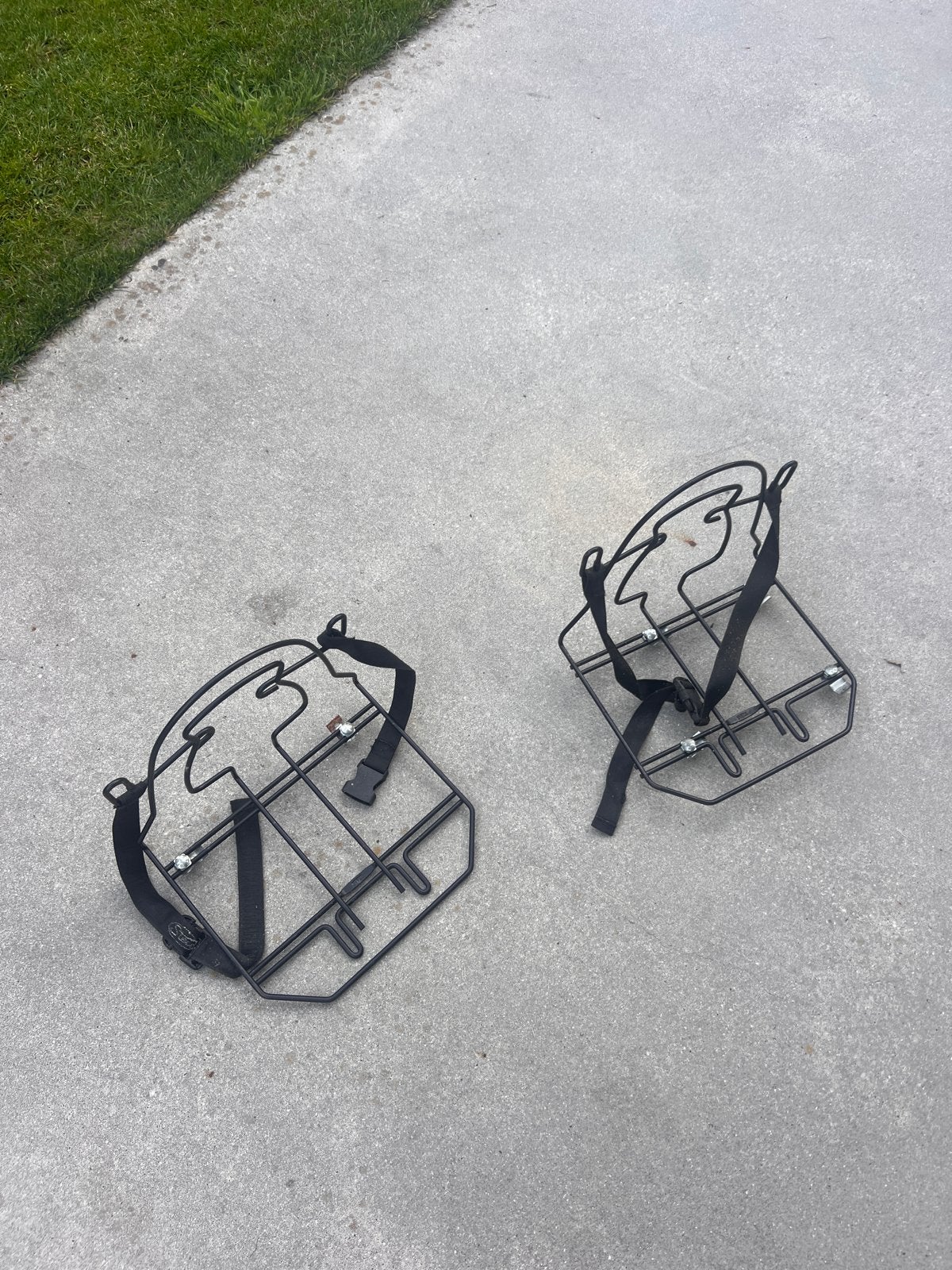 2x Bevestigingsbeugel fiets schooltas, Ophalen of Verzenden, Gebruikt, Achterzitje