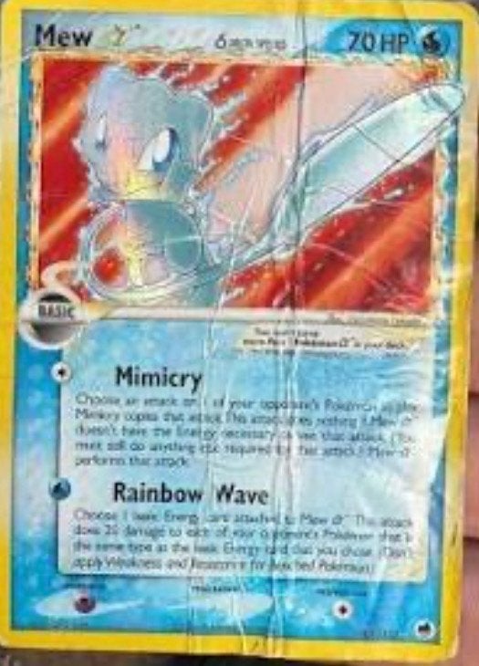 Gezocht: Beschadigde Pokémon kaarten, Ophalen of Verzenden, Gebruikt, Losse kaart