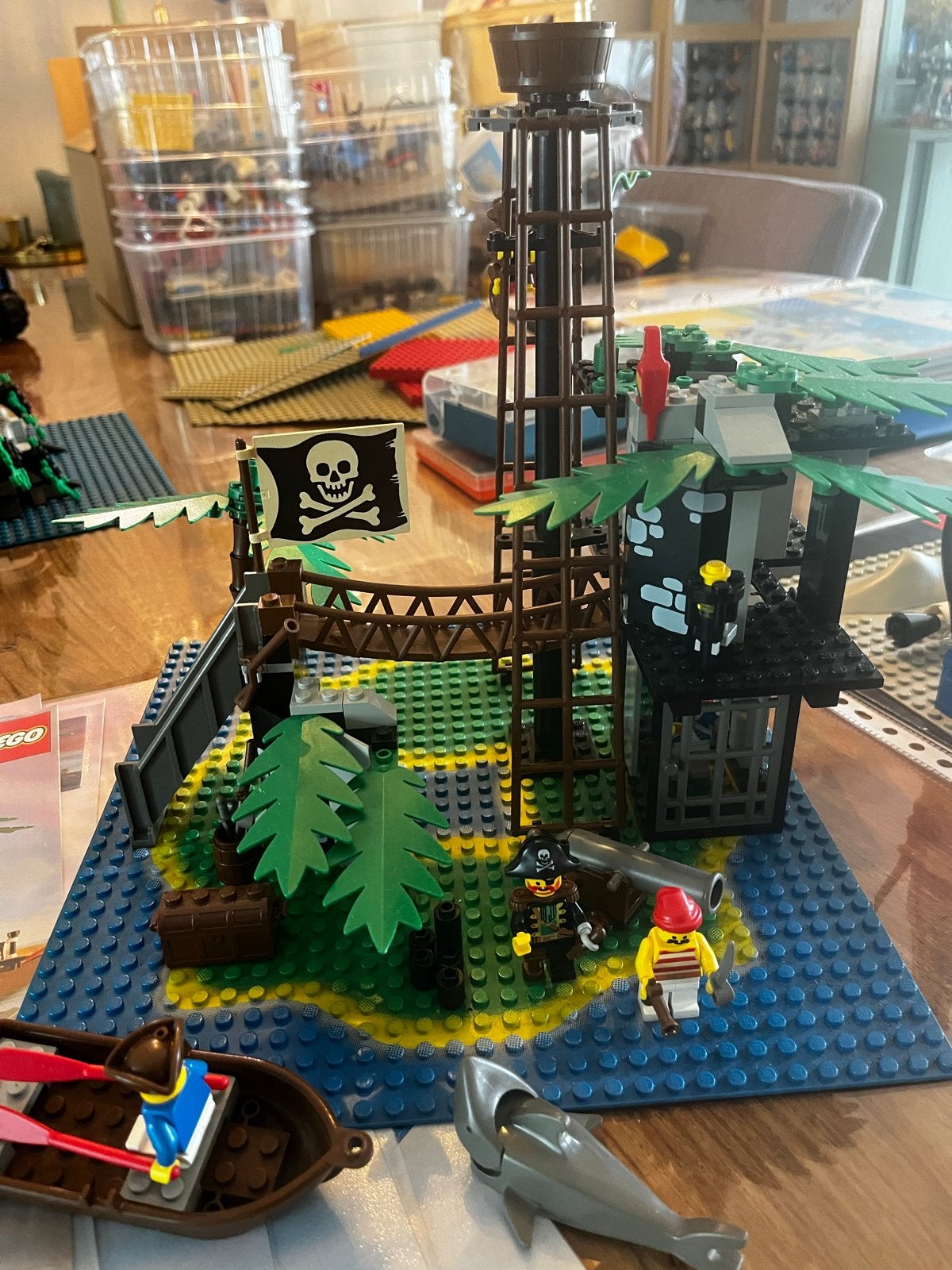 Lego 6270 Forbidden Island pirates met beschrijving, Ophalen of Verzenden, Gebruikt, Lego
