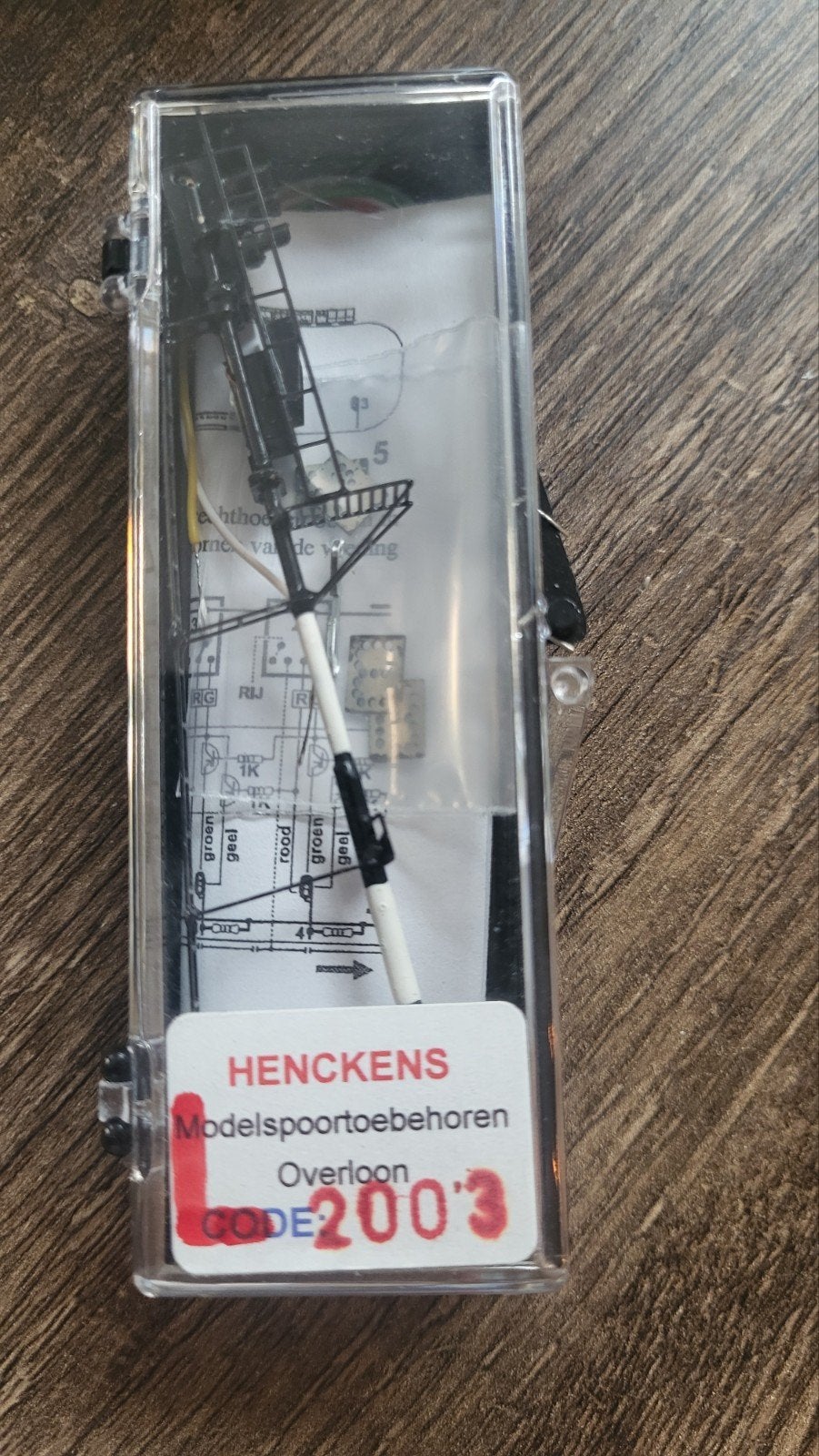 HENCKENS 2003 - NS SEIN, Overige merken, Gelijkstroom, Wagon, Ophalen of Verzenden