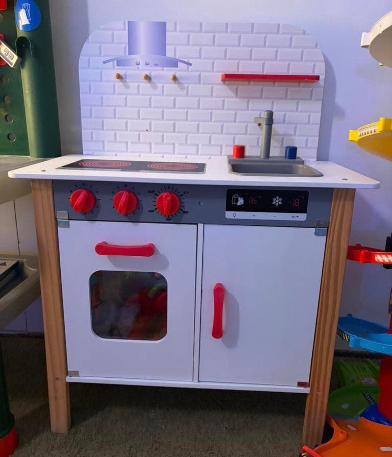 Speelkeuken, Ophalen, Gebruikt