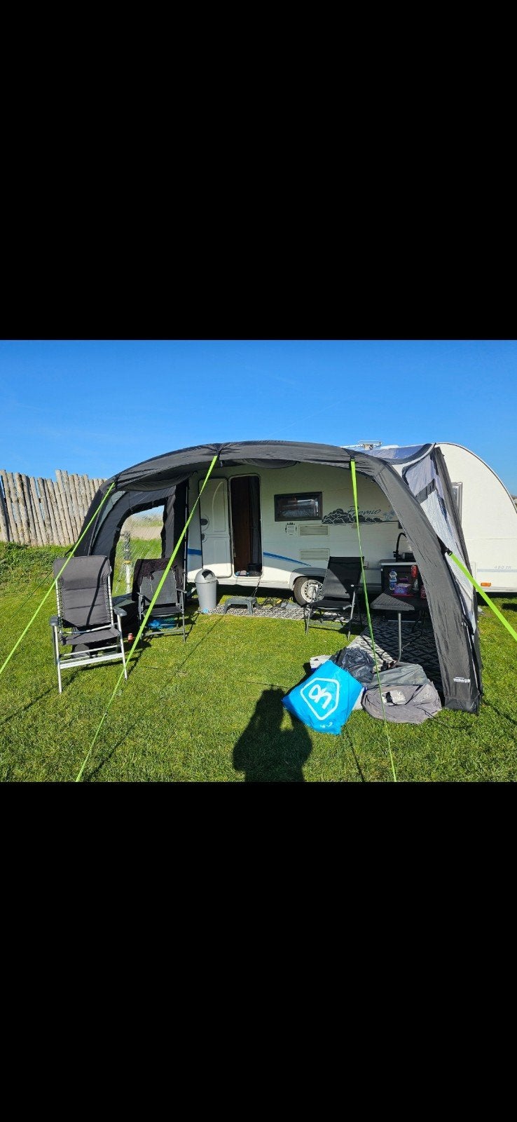 easy air luifel obelink 400 incl zijwanden als nieuw, Ophalen