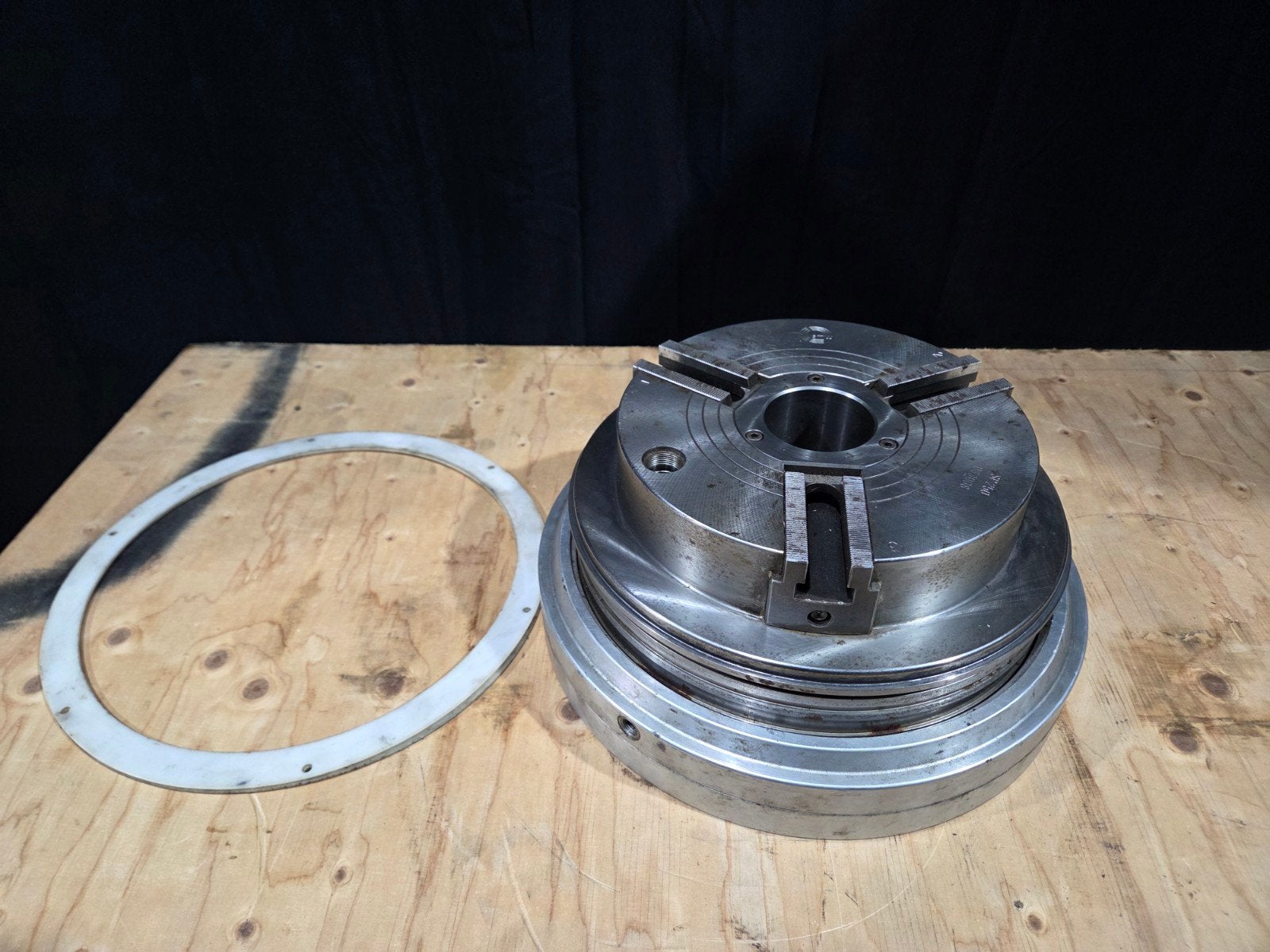 SMW-Autoblok SP 250 Pneumatische Krachtklauwplaat (250mm), Ophalen, Gebruikt, Overige soorten, Smw autoblok klauwplaat