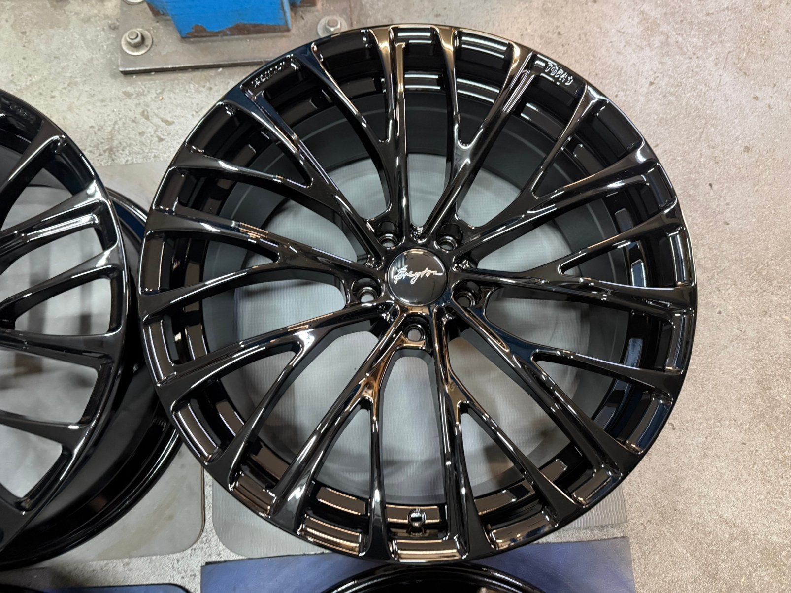 ✅ 21 inch OEM Breyton Race LS 5x120 ET31 Breedset 9J / 9.5J, Velg(en), Personenwagen, Zomerbanden, Gebruikt