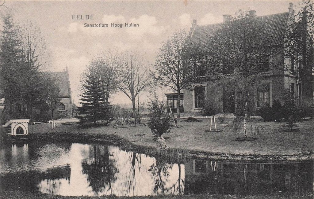 702-425-037 Eelde Sanatorium Hoog Hullen, Verzamelen, Verzenden, Voor 1920, Drenthe