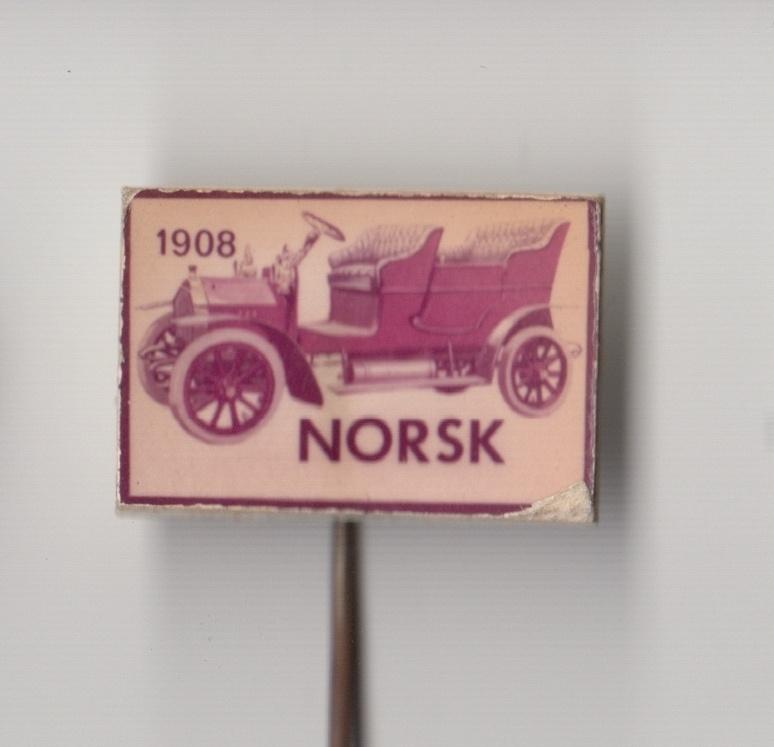 Auto Norsk speldje, Gebruikt, Niet vindbaar, Niet vindbaar, Speldje of Pin