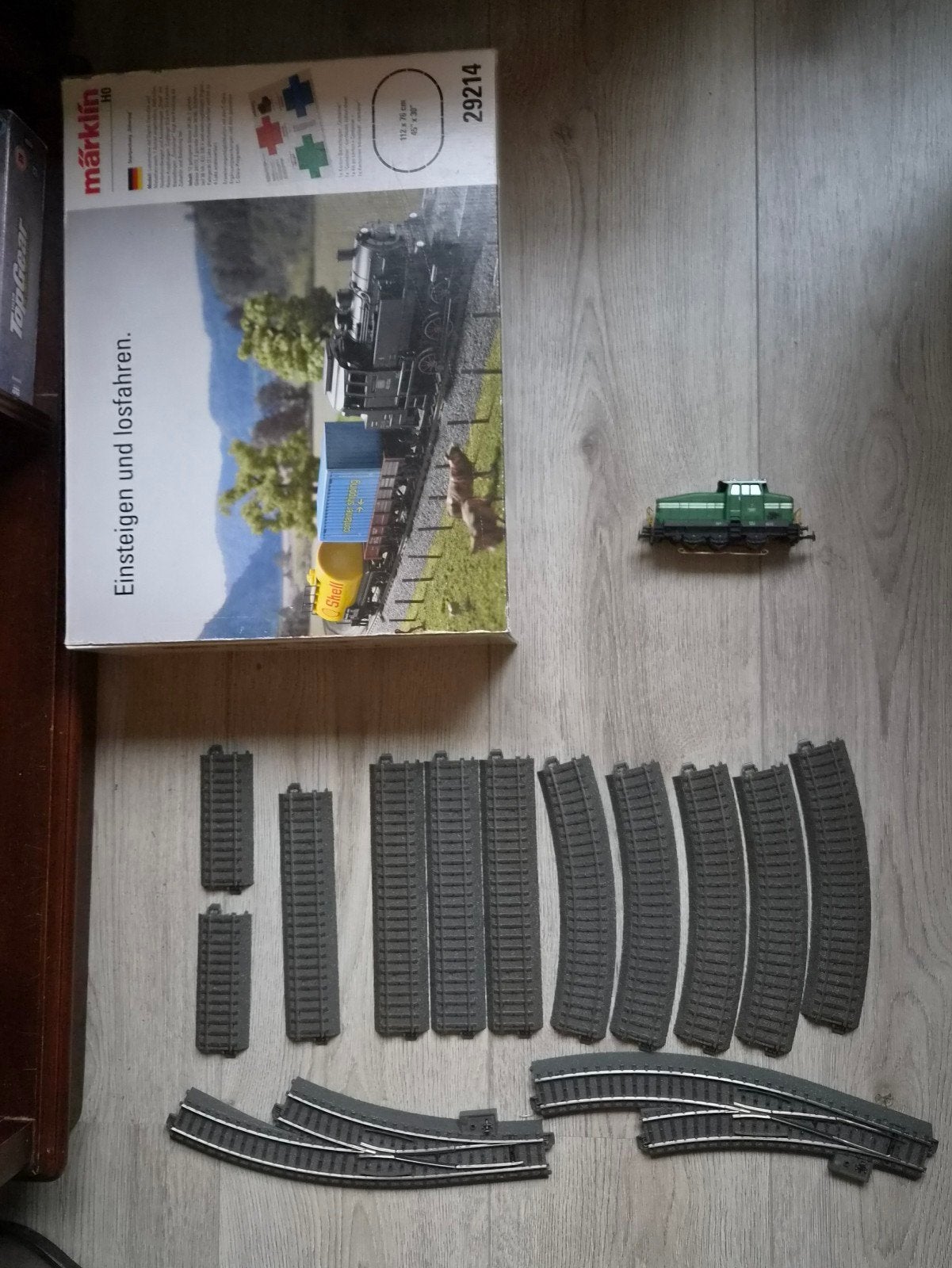 Märklin H0 Startset 29214 met extra locomotief en rails, Hobby en Vrije tijd, Wisselstroom, Ophalen of Verzenden, Märklin, Gebruikt