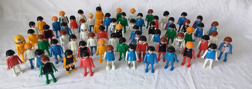 Playmobil poppetjes verzameling, Ophalen, Gebruikt