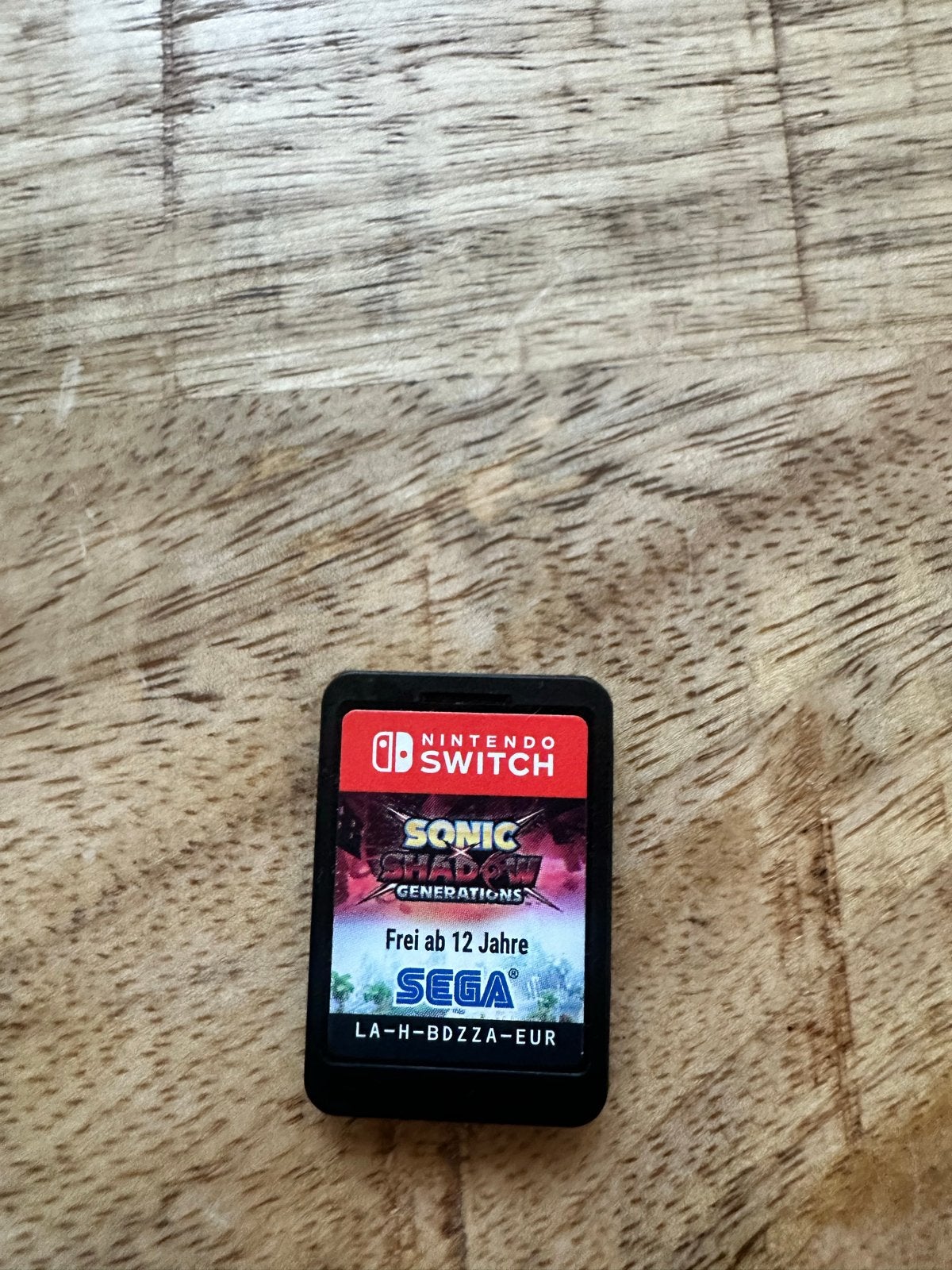 Sonic Generations Shadow Nintendo Switch Game, Avontuur en Actie, 1 speler, Ophalen of Verzenden, Zo goed als nieuw