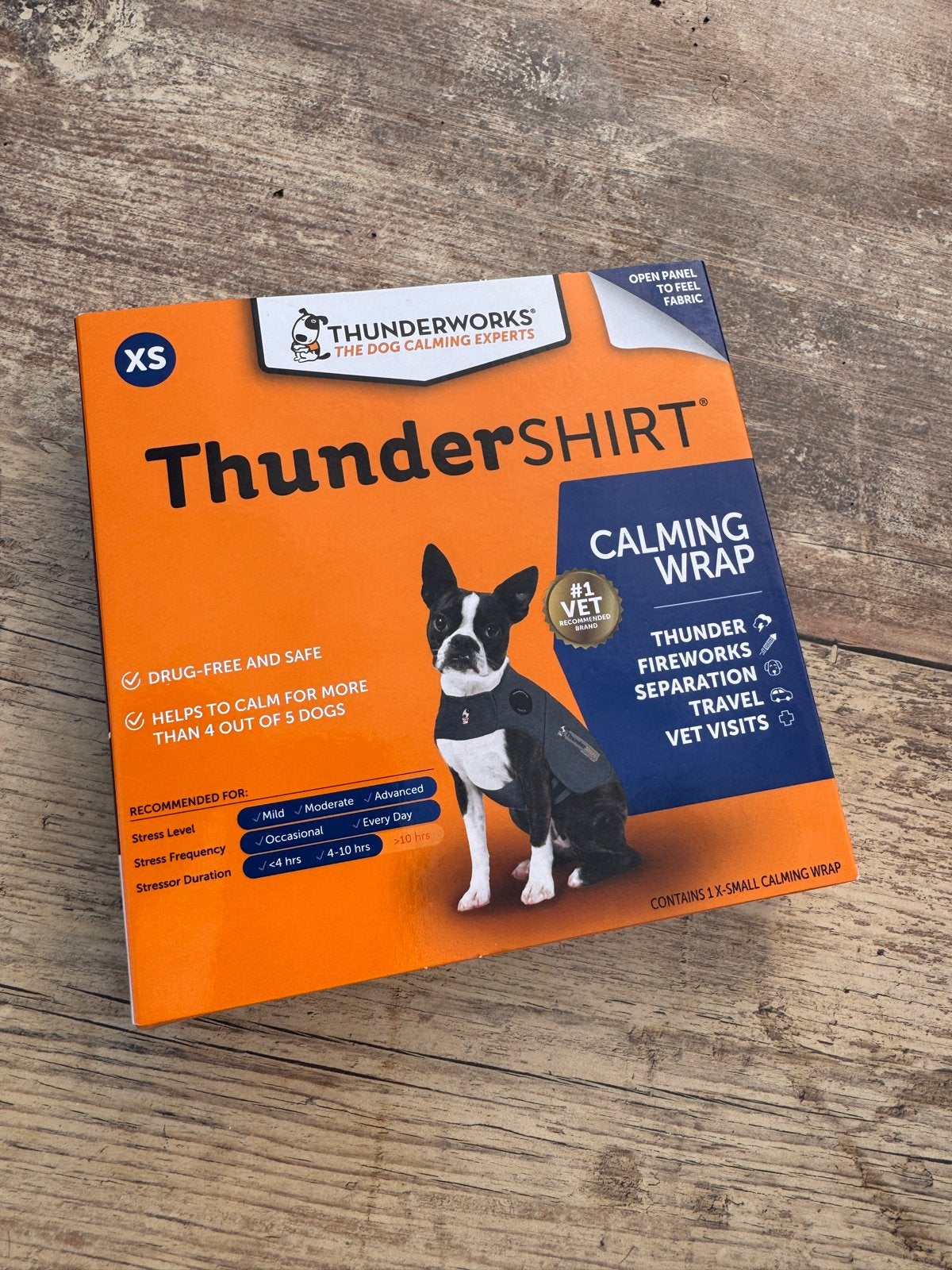 Thundershirt kalmeeringsvest maat XS, Ophalen of Verzenden, Nieuw