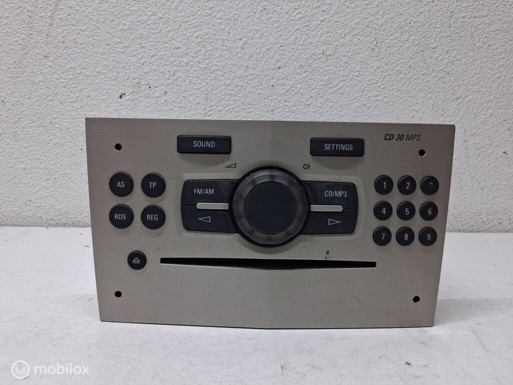 Radio Opel Corsa D ('06-'15) 13254191, Auto diversen, Gebruikt, Ophalen of Verzenden