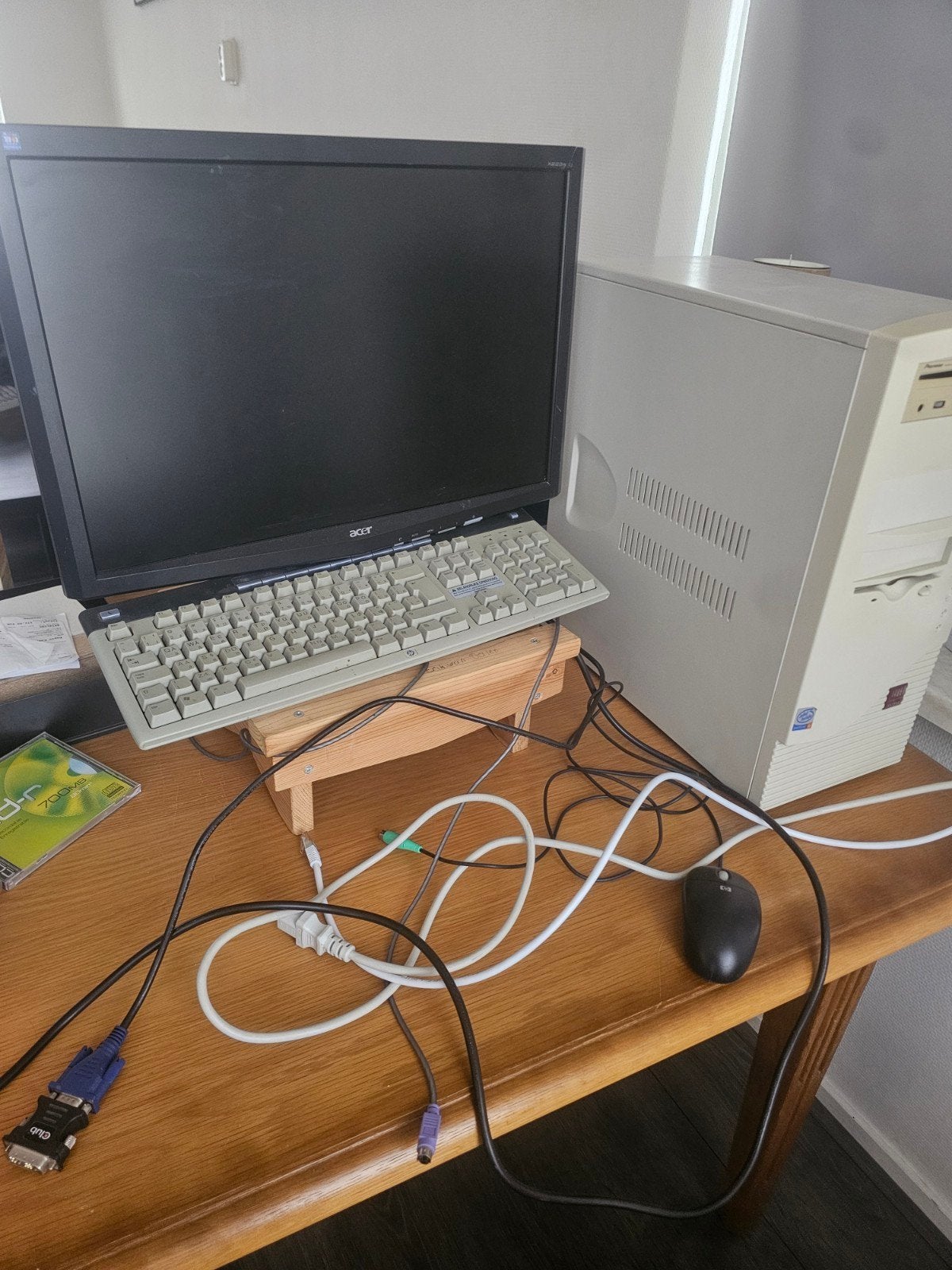 Oude Windows 98 computer, Computers en Software, Vintage Computers, Ophalen, Cinder Systems