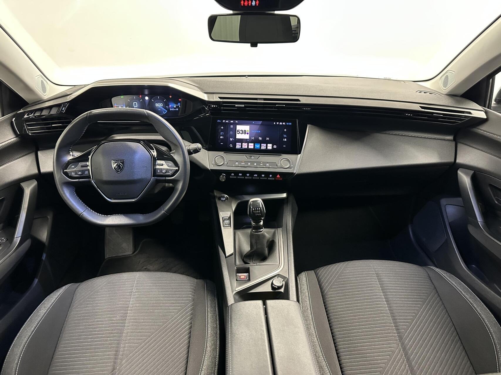 Peugeot 308 SW 1.2 PureTech Active Pack Business NAVI CARPLA, Auto's, Voorwielaandrijving, Stof, Met garantie (alle), Blauw